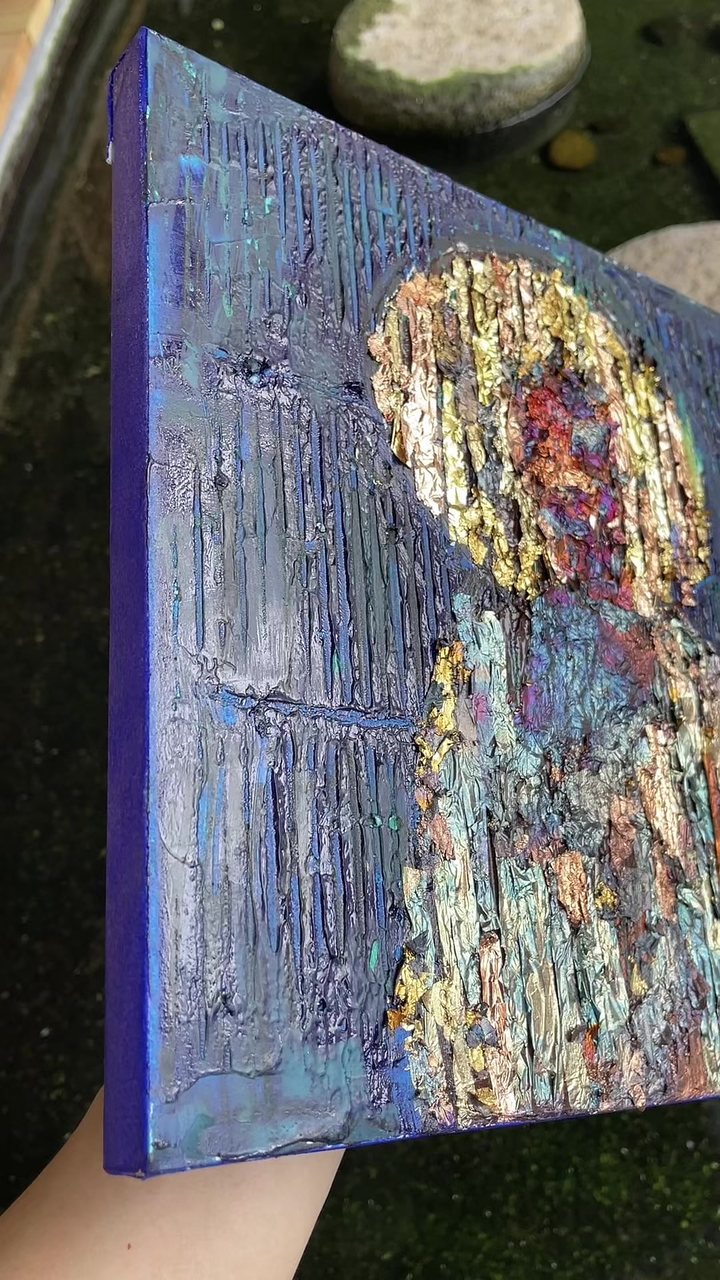 鎏光圣影｜金箔｜亚克力外框 视频封面